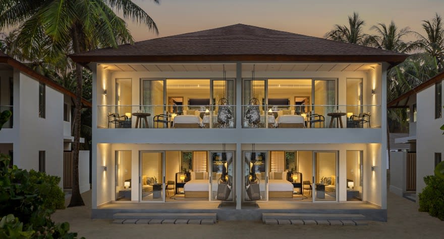 Avani Four Bedroom Beach Pavilion Exterior View - Avani+ Fares Maldives Resort