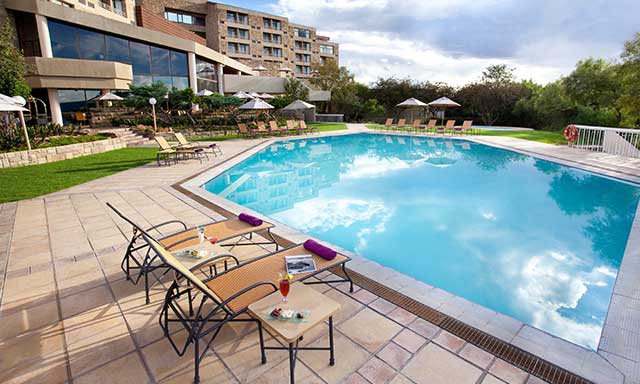 AVANI Lesotho Hotel pool area