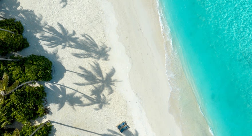 Avani Two Bedroom Beach Villa Aerial View - Avani+ Fares Maldives Resort