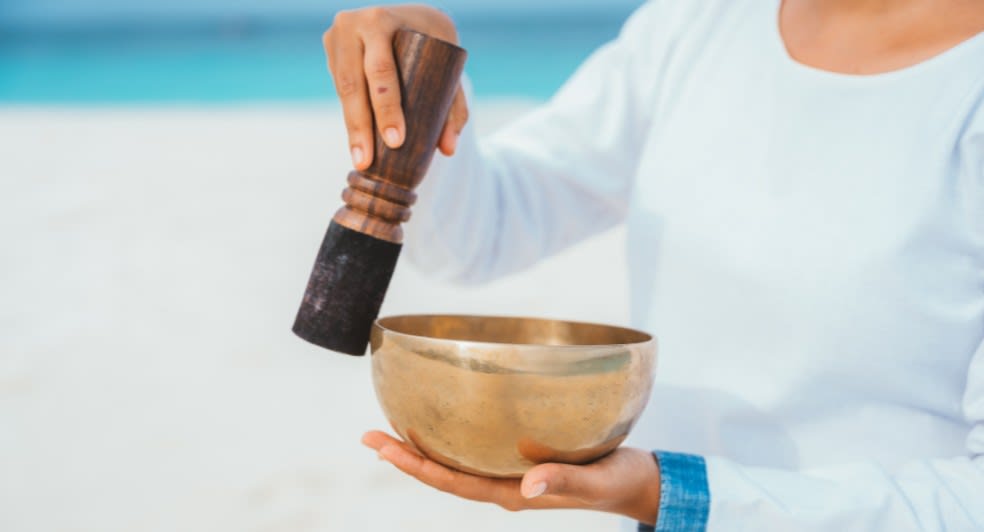Sound healing at AvaiSpa Avani Plus Fares Maldives