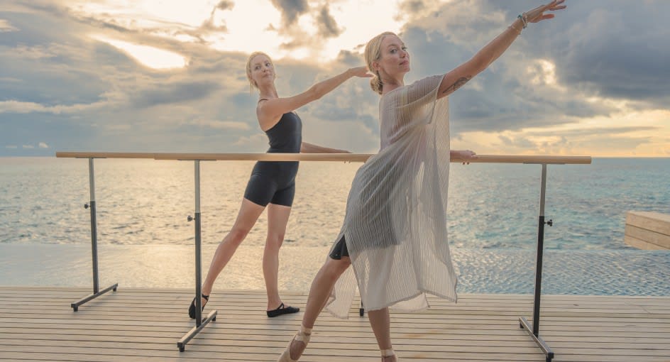 Ballet escape with Karis Scarlette at Avani+ Fares Maldives Resort