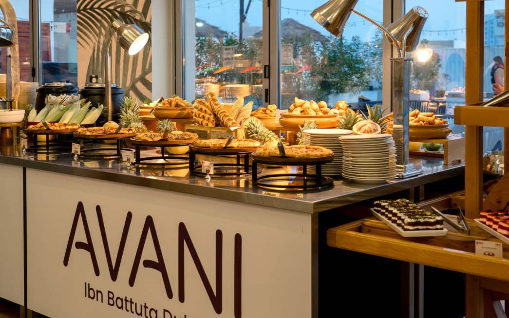Avani Ibn Battuta Dubai Hotel Pele Dinner Buffet