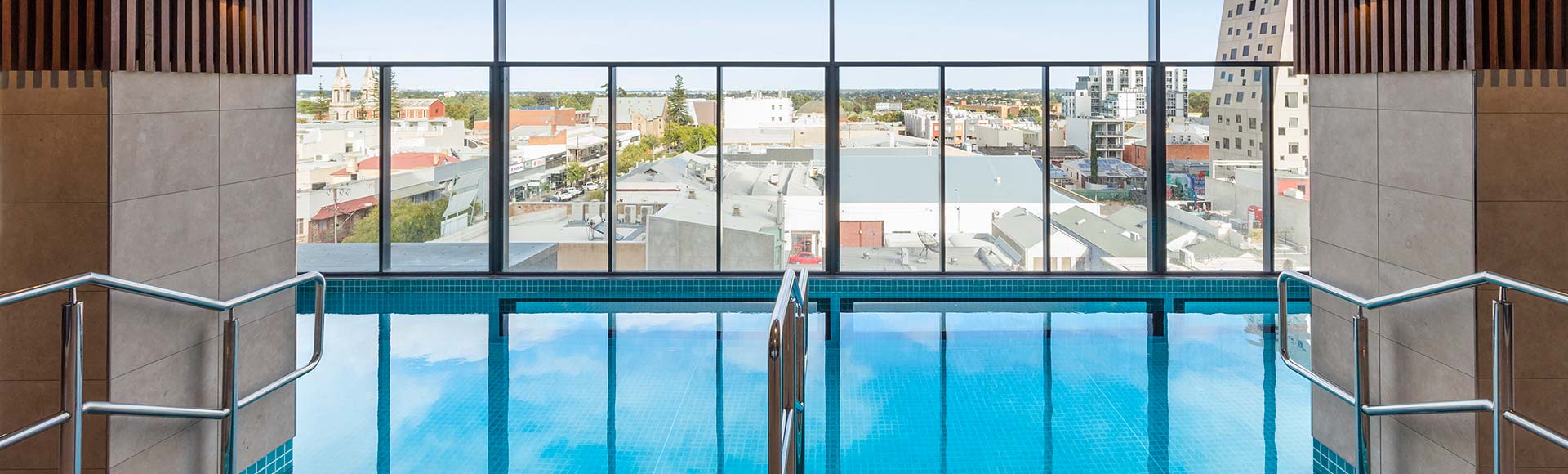 Outdoor swimming pool at Avani Adelaide