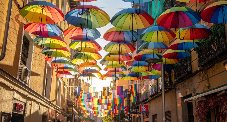 Madrid is one of the best pride month destinations