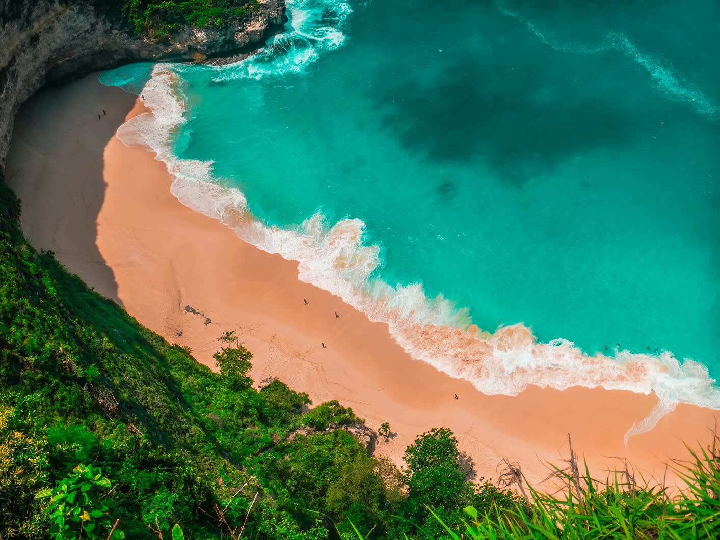 Beach in Bali, Indonesia 