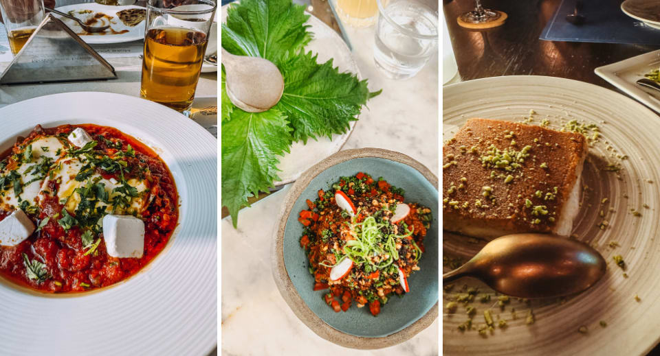Dining experience at the award-winning Lebanese restaurant, La Sirène
