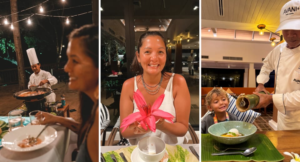 The highlight of Kimi's stay was the staff at the resort 
