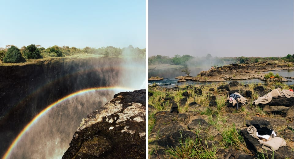 Devil's Pool in Zambia