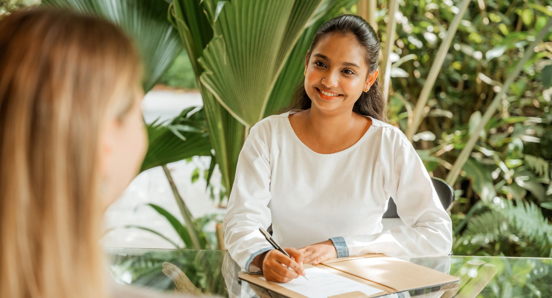 Personalized wellness consultation at Avani+ Fares Maldives resort
