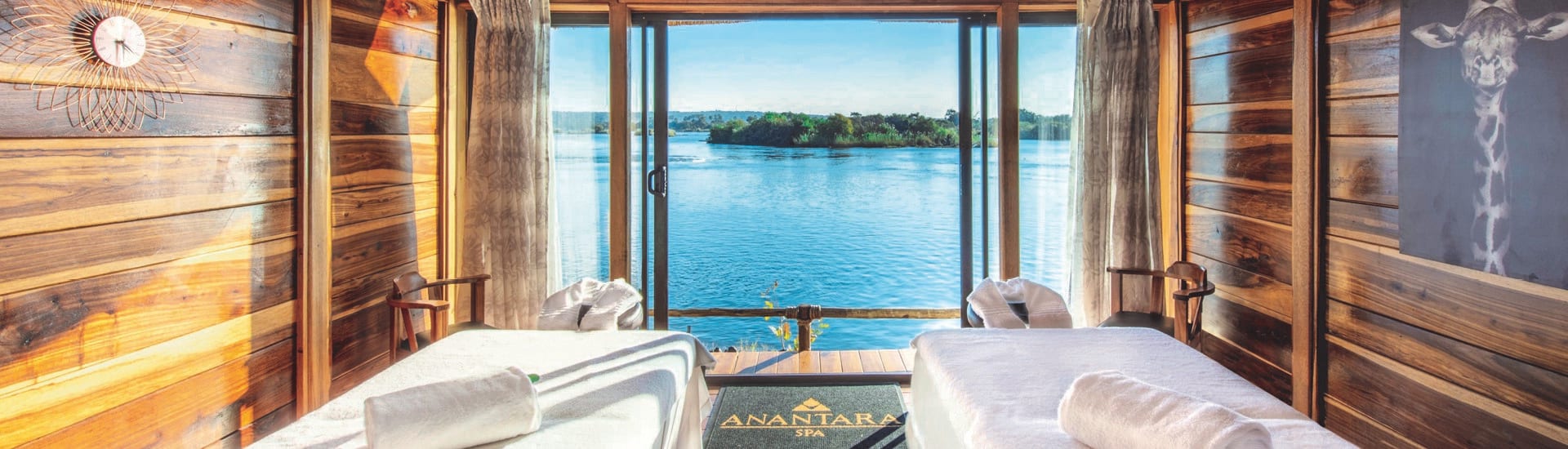 Anantara Spa Couples Treatment Room with River View