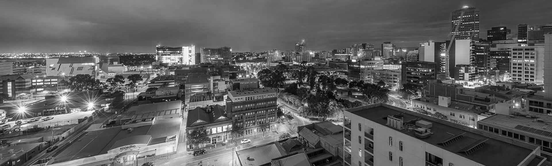 Stunning Adelaide city view from Avani Adelaide