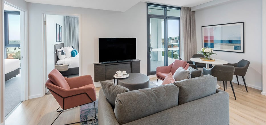 Top Hotels In Adelaide Two Bedroom Suite Avani Adelaide Residences