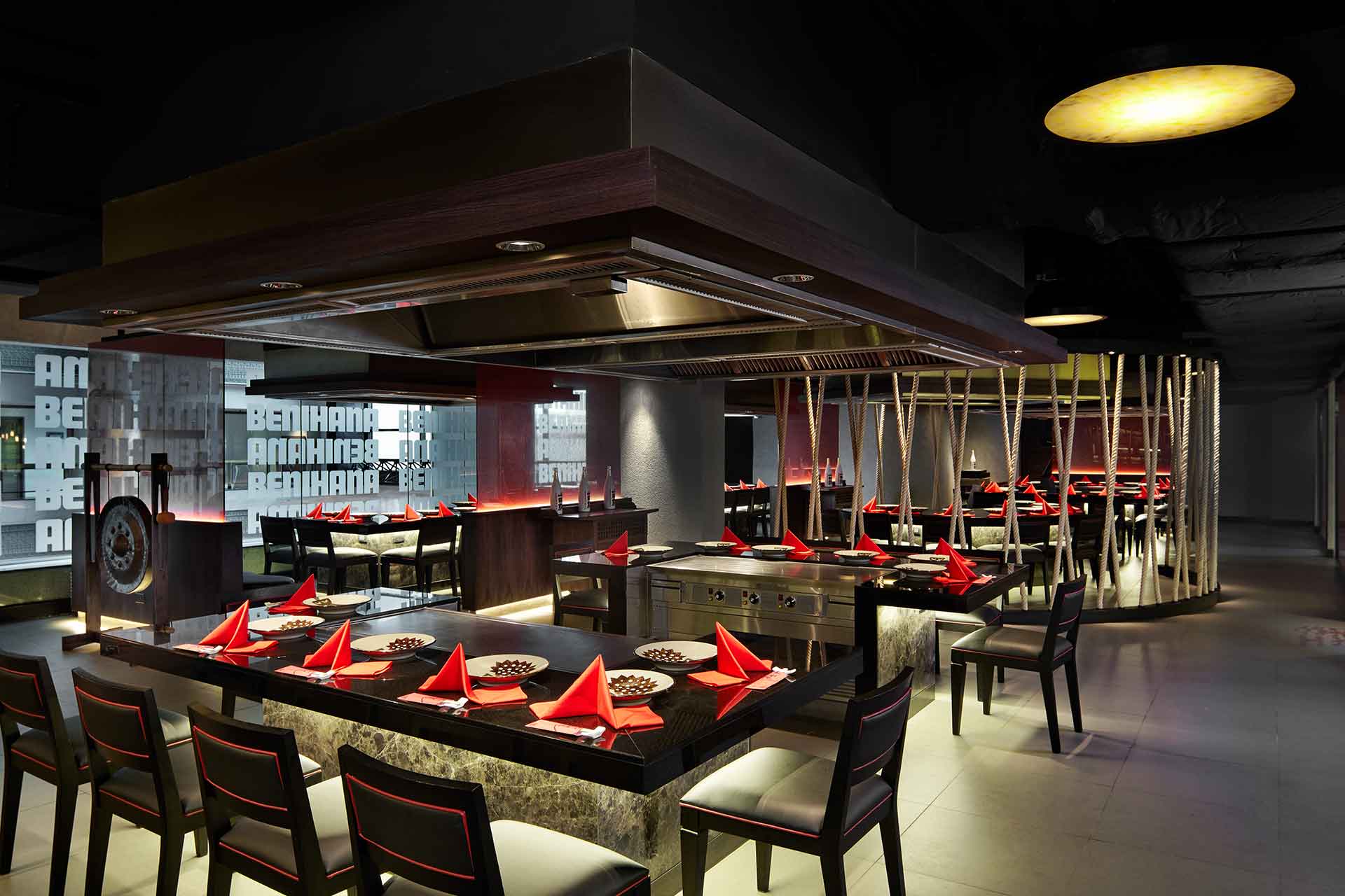 Benihana restaurant interior at AVANI Atrium Bangkok