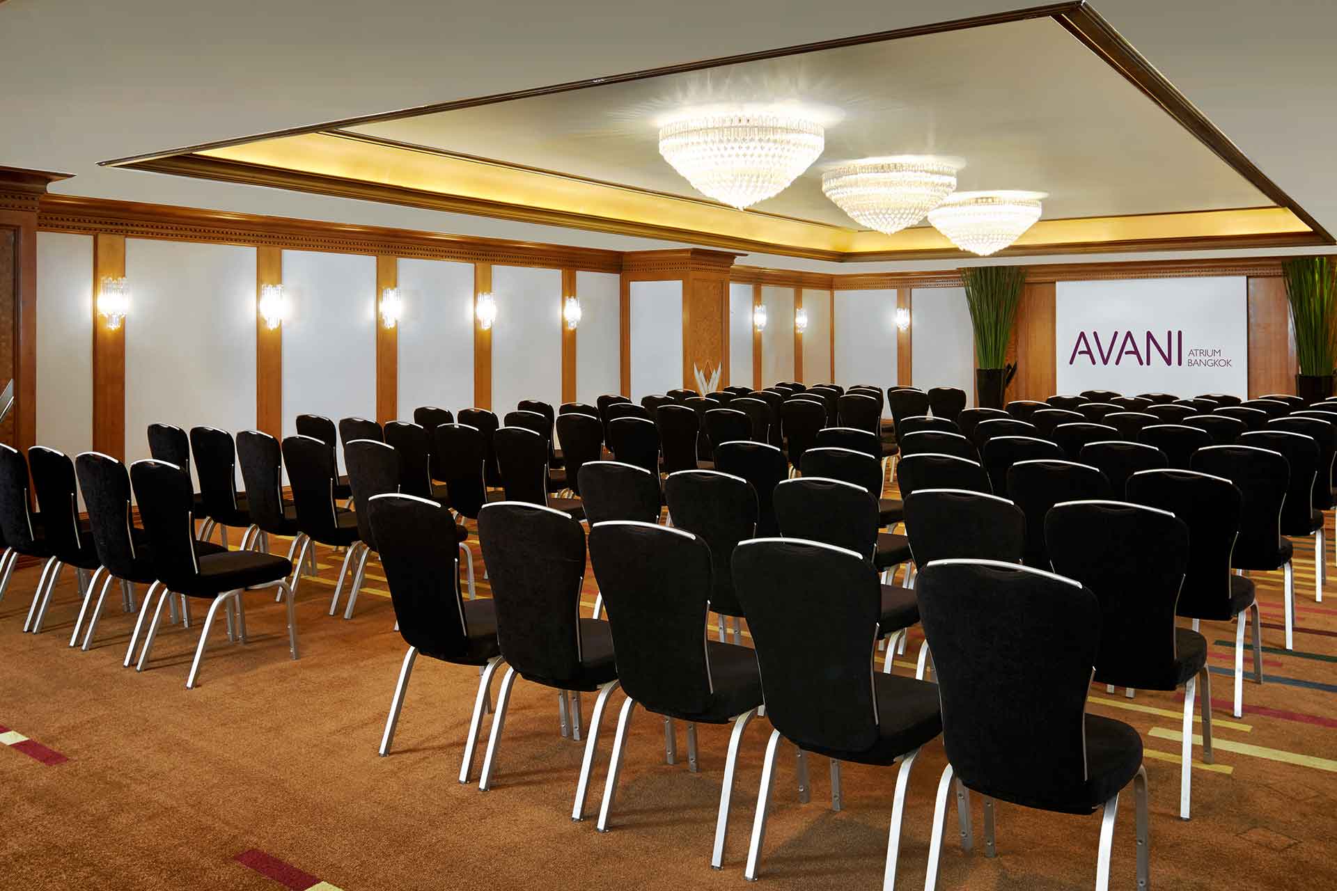 AVANI Atrium Pailin room theater classroom set up