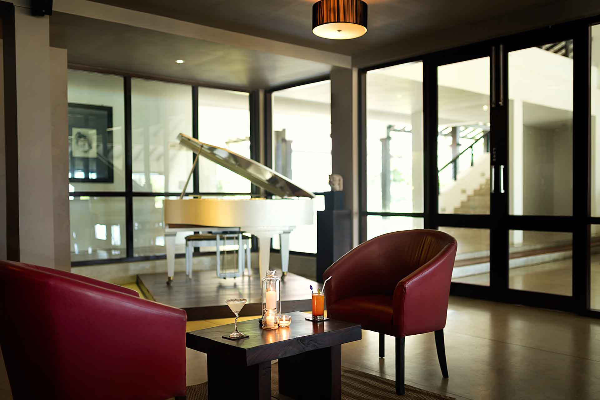 Interior of the Piano bar