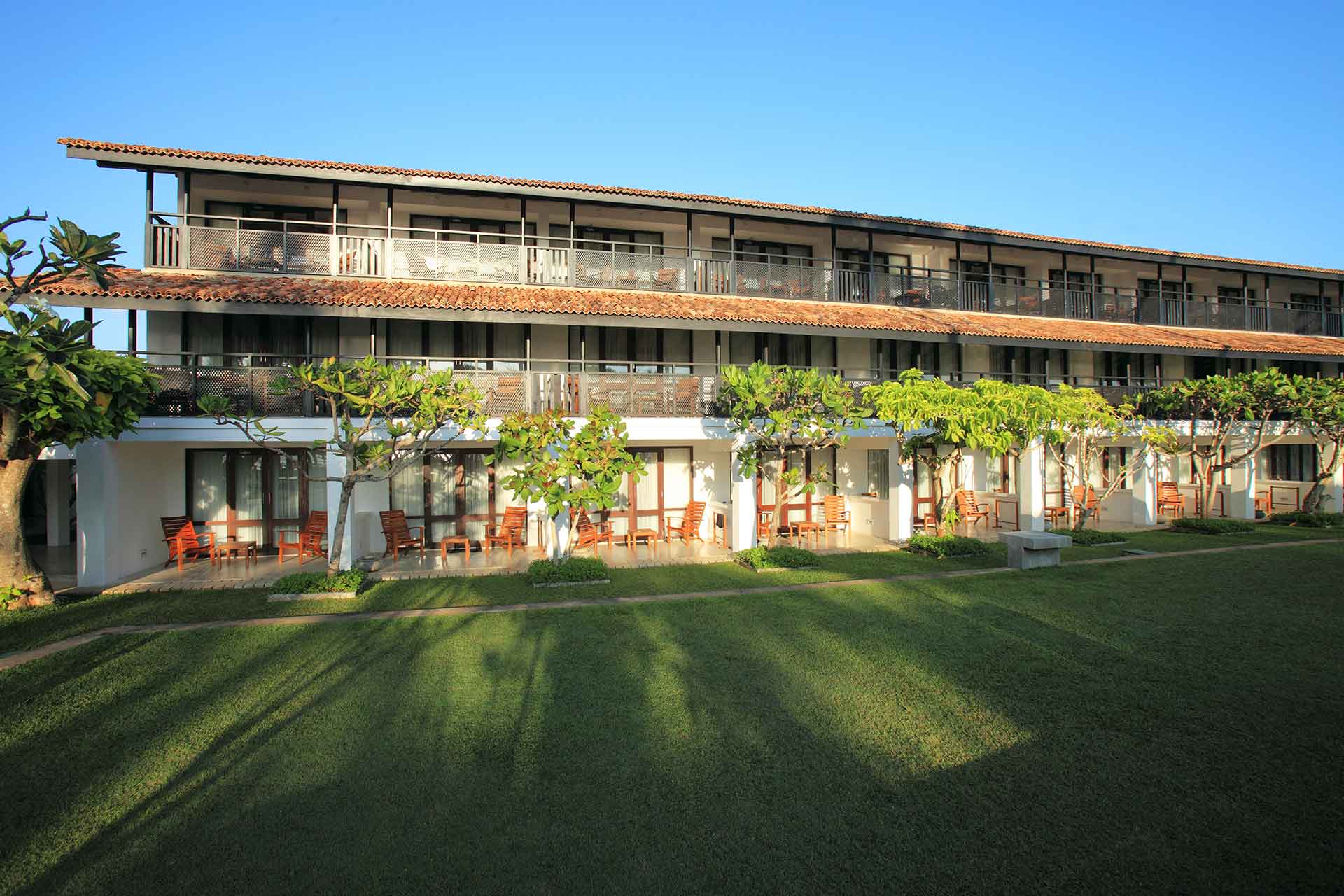 Garden area of AVANI Bentota Resort
