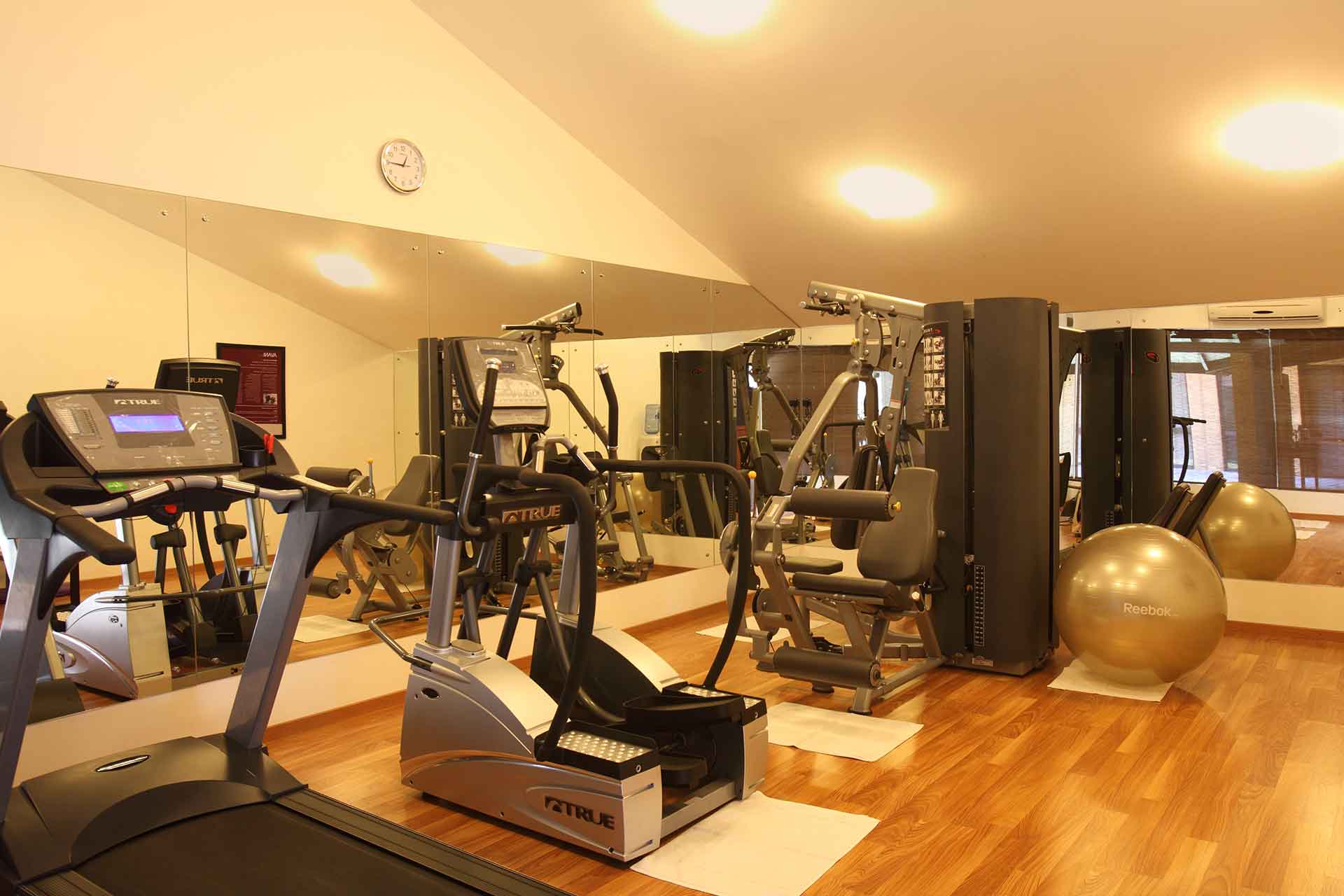 Equipments of the gym at AVANI Bentota