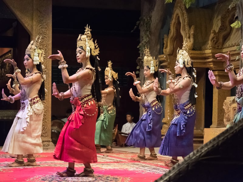 Traditional dance in Siem Reap