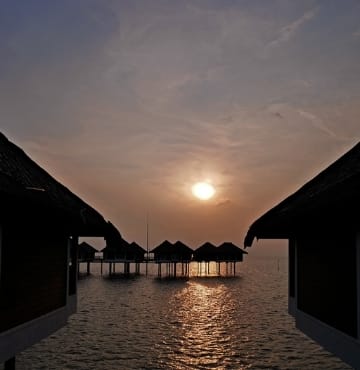 Sunset in Sepang Malaysia