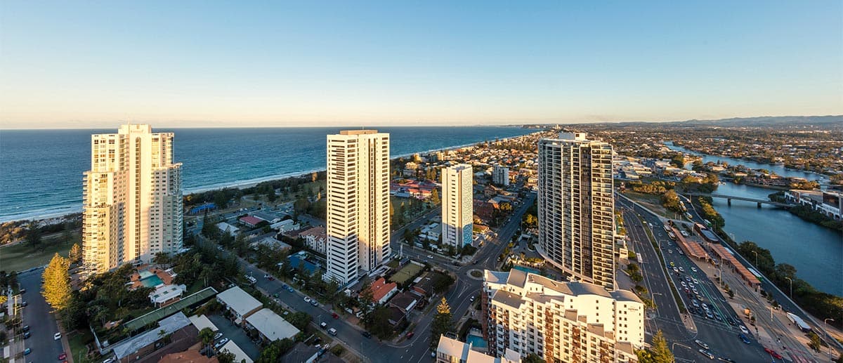 Ocean view at AVANI Broadbeach Gold Coast Hotel