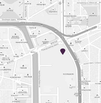 Map at Avani Central Busan