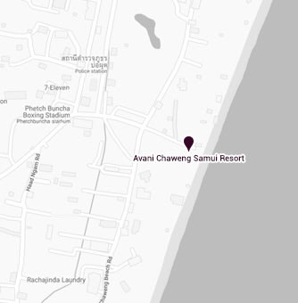 Avani Chaweng Samui Resort Destination Map 