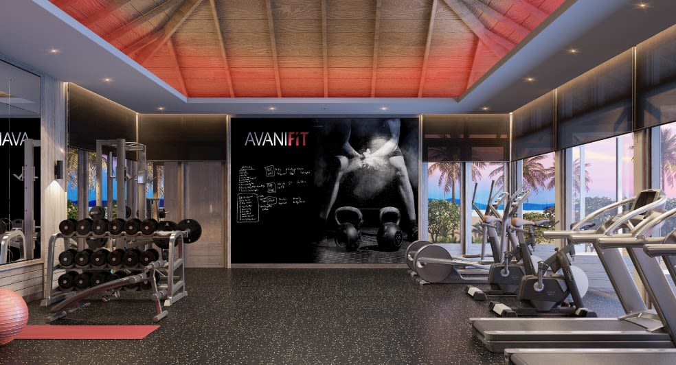 AvaniFit Fitness Centre at Avani+ Fares Maldives Resort