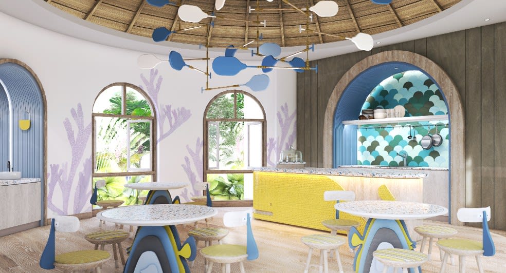 Petit Bistro Kids Only Restaurant at Avani+ Fares Maldives Resort