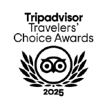 Logo of the Tripadvisor Travelers' Choice Awards 2025 - Avani+ Fares Maldives Resort