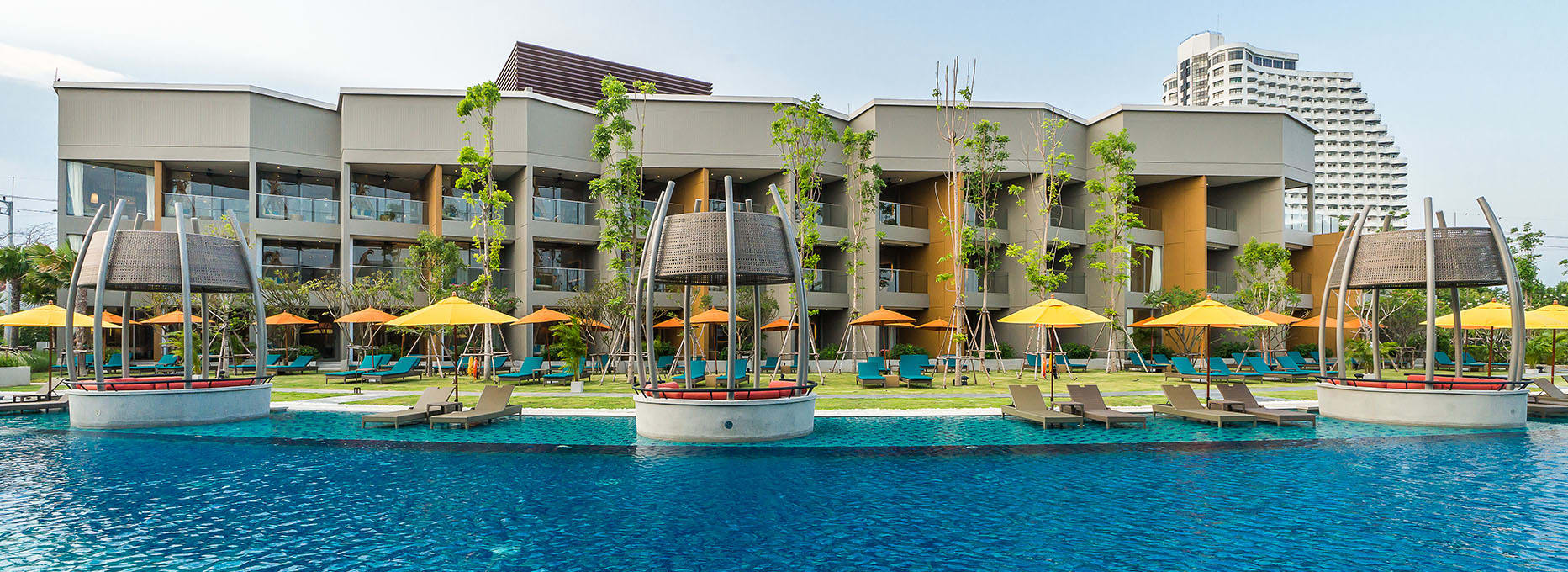 Pool area of AVANI Hua Hin