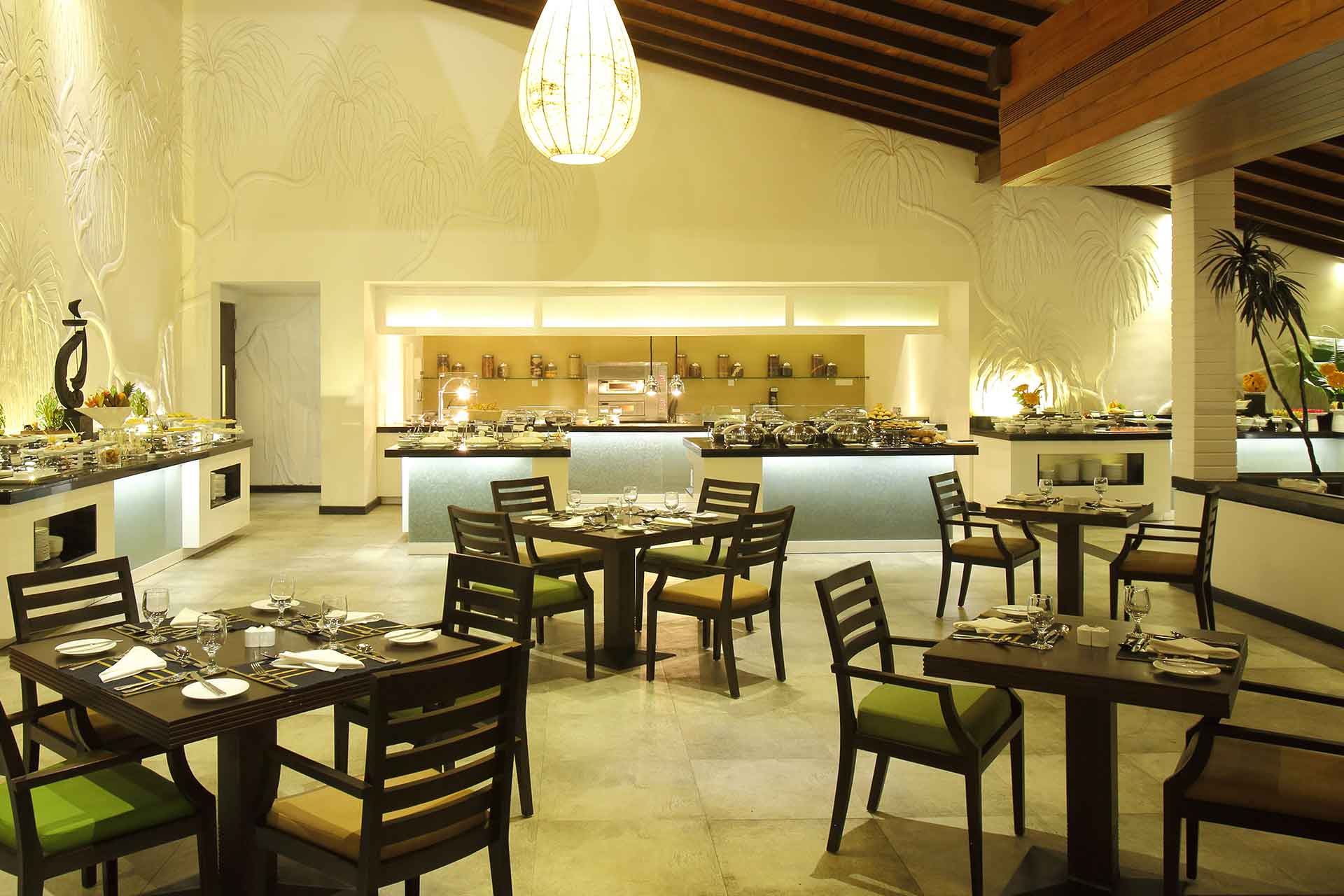 Interior of Mangroves restaurant
