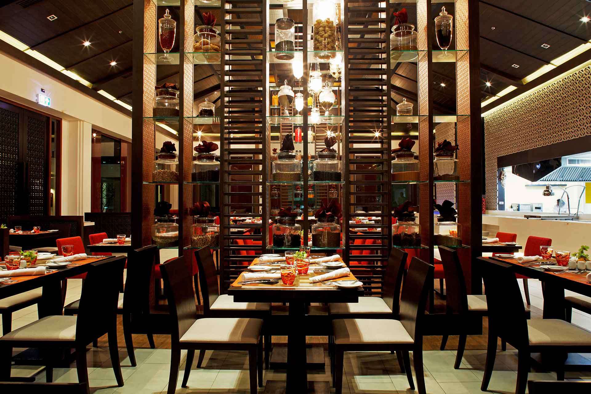 Interior of Globe restaurant