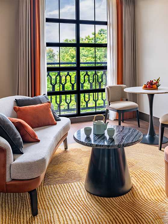 sitting area at avani lanexang vientiane