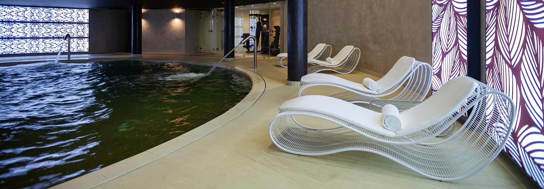 Indoor Pool at Avani Les Berges du Lac Tunis Suites