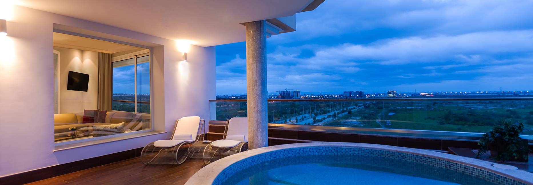 Avani Three Bedroom Lake View Pool Suite at Avani Les Berges du Lac Tunis Suites