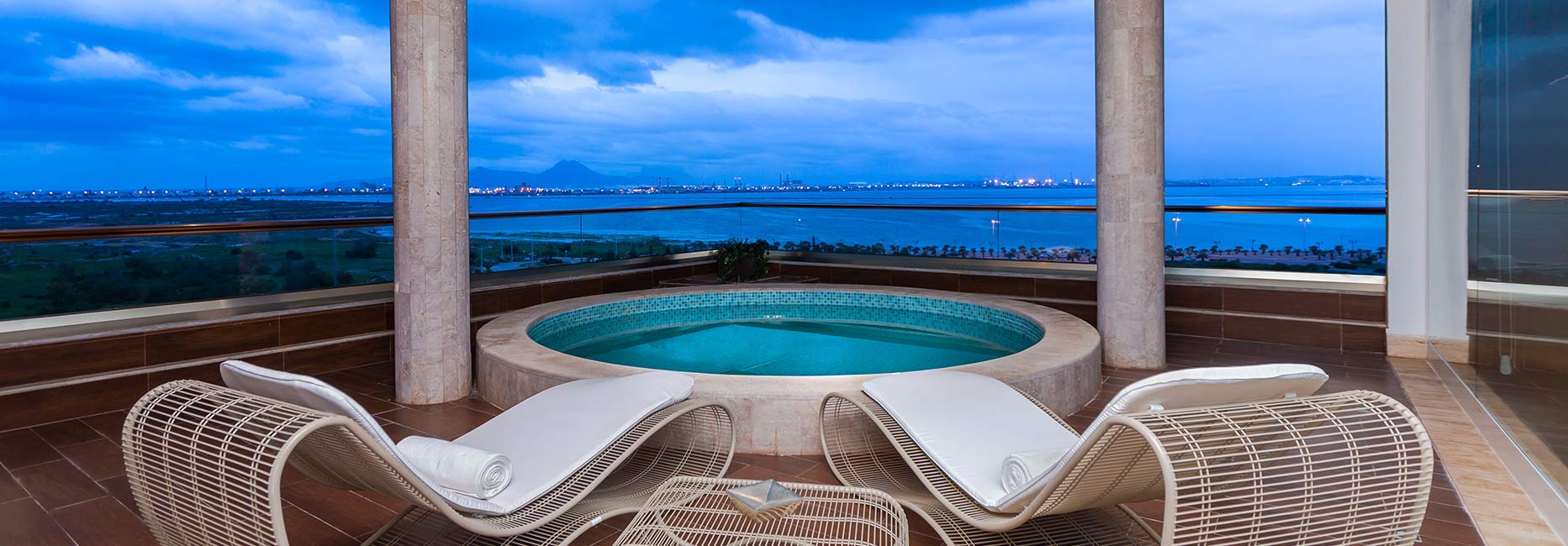 Avani Three Bedroom Lake View Pool Suite at Avani Les Berges du Lac Tunis Suites