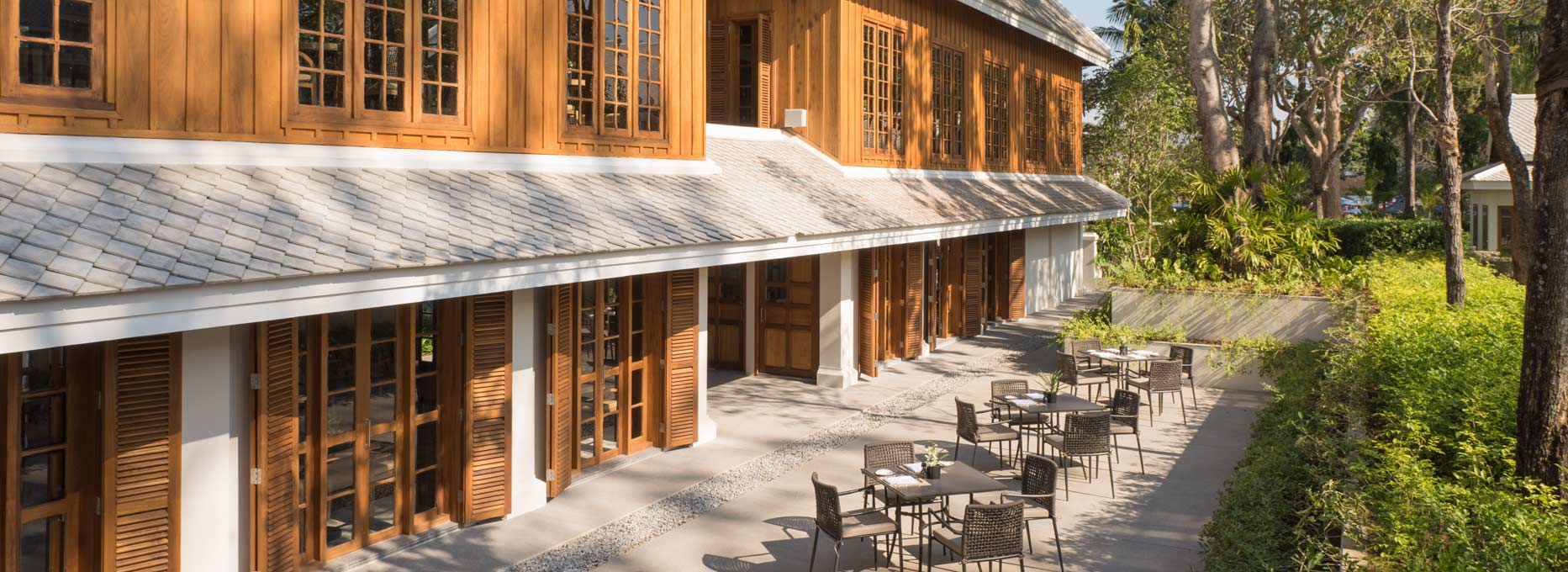 Bistro Outdoor Terrace at AVANI Luang Prabang