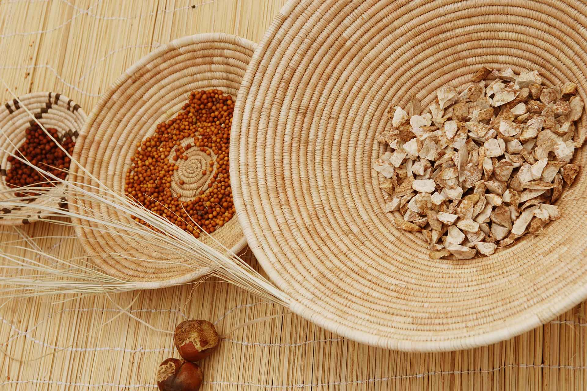 A collection of local spices