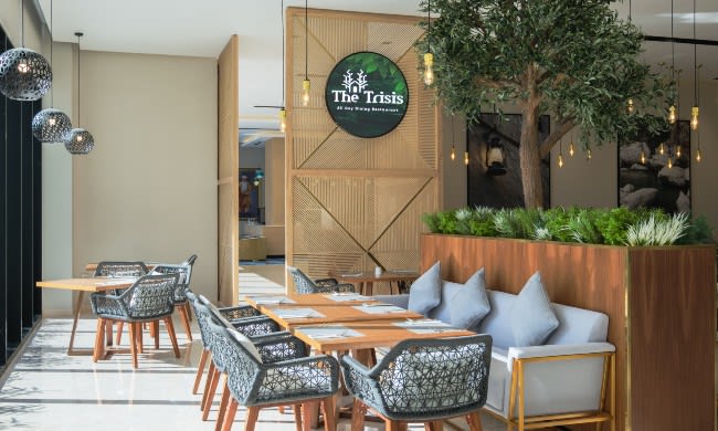 Trisis, international restaurant at Avani Muscat Hotel & Suites, Al Seeb, Oman