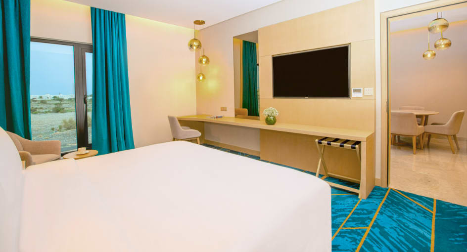 One Bedroom Apartment, Meet the morning in your own haven of space at Avani Muscat Hotel & Suites, Al Seeb, Muscat, Oman