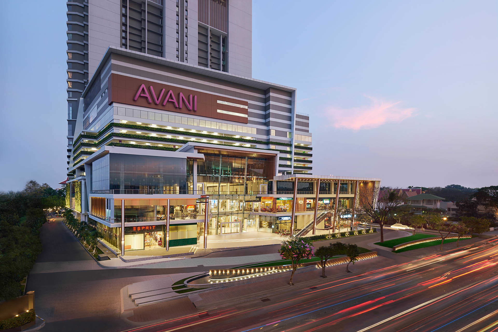 The Hotel exterior view