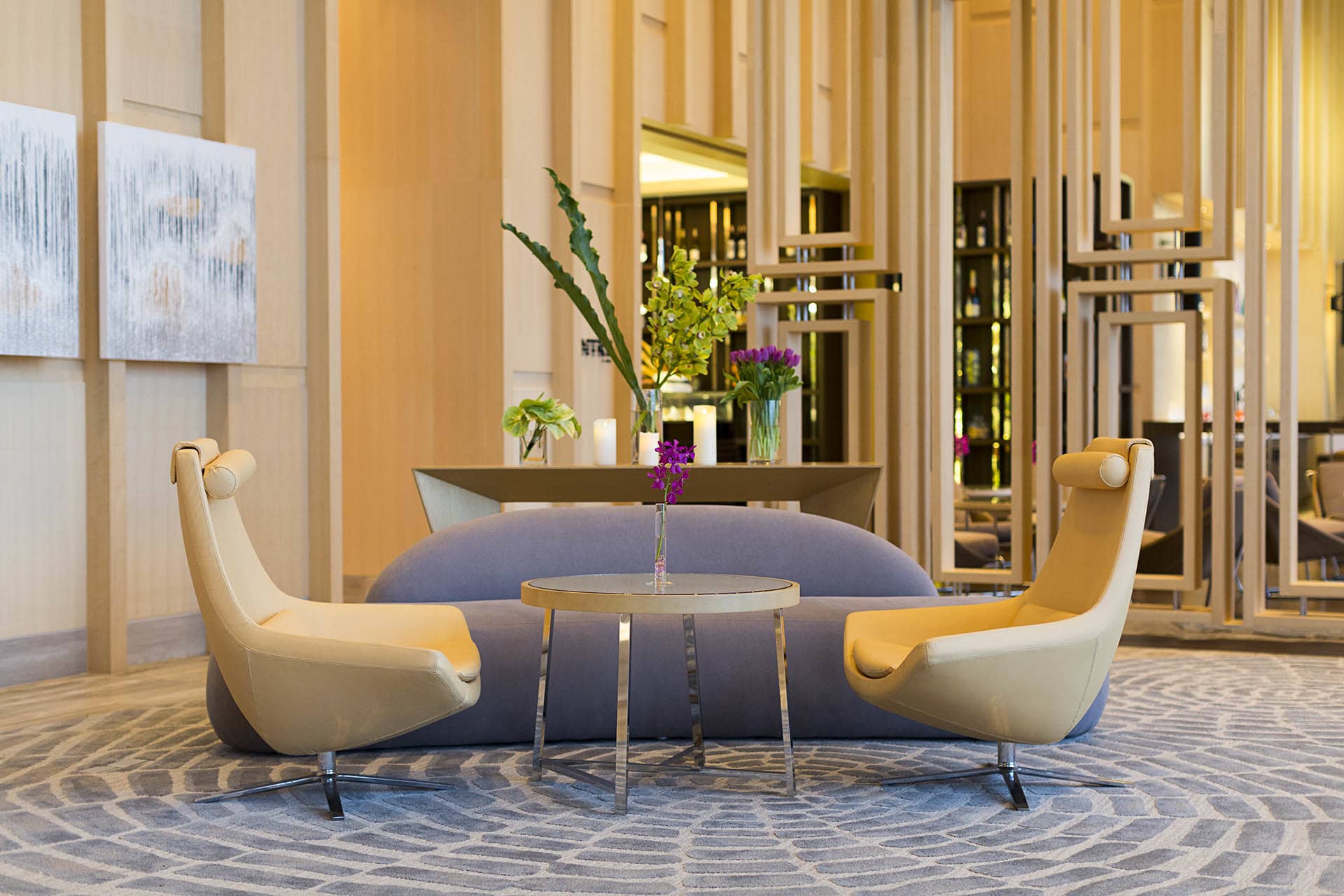Lobby area of AVANI Riverside Bangkok