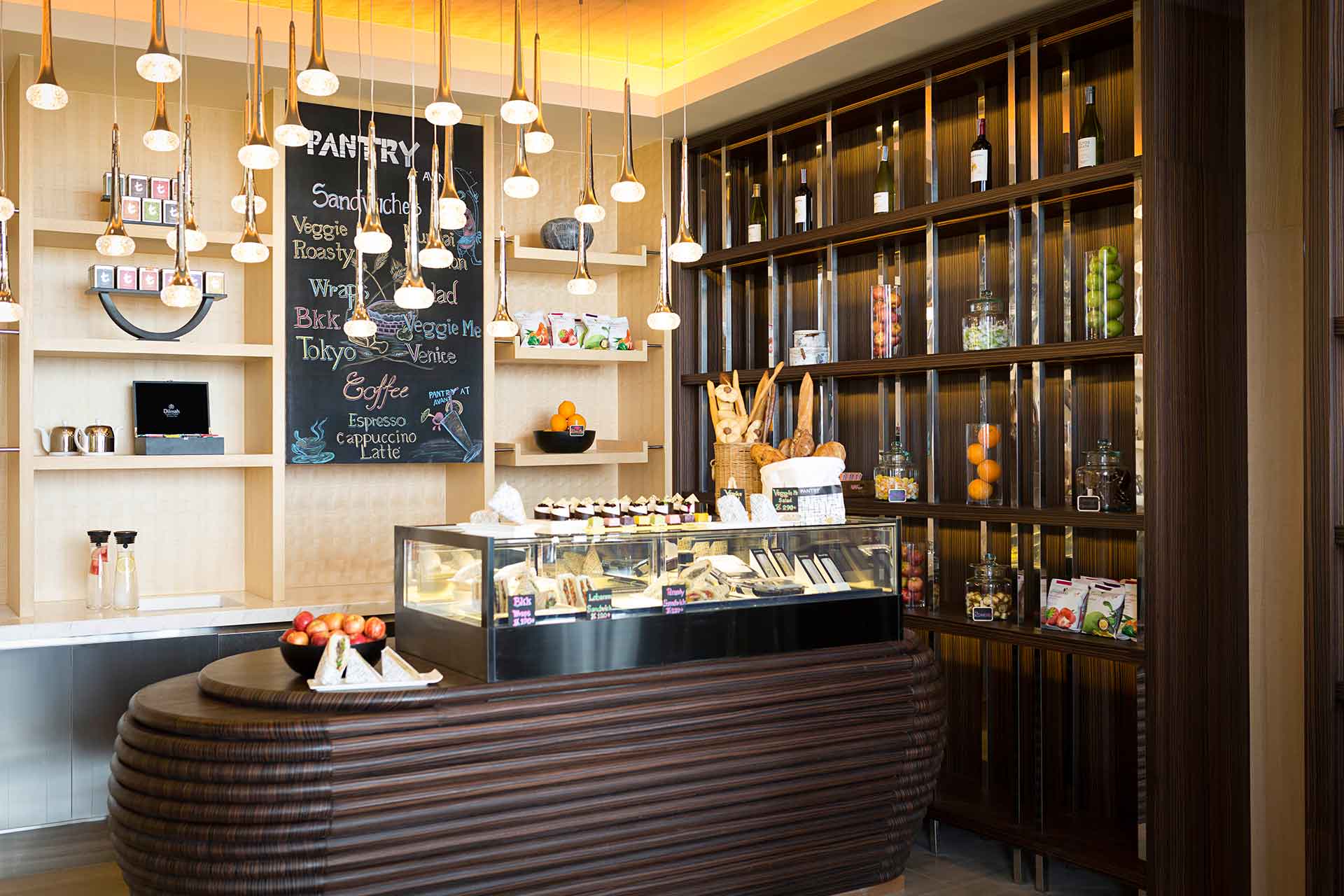 Interior of Pantry restaurant