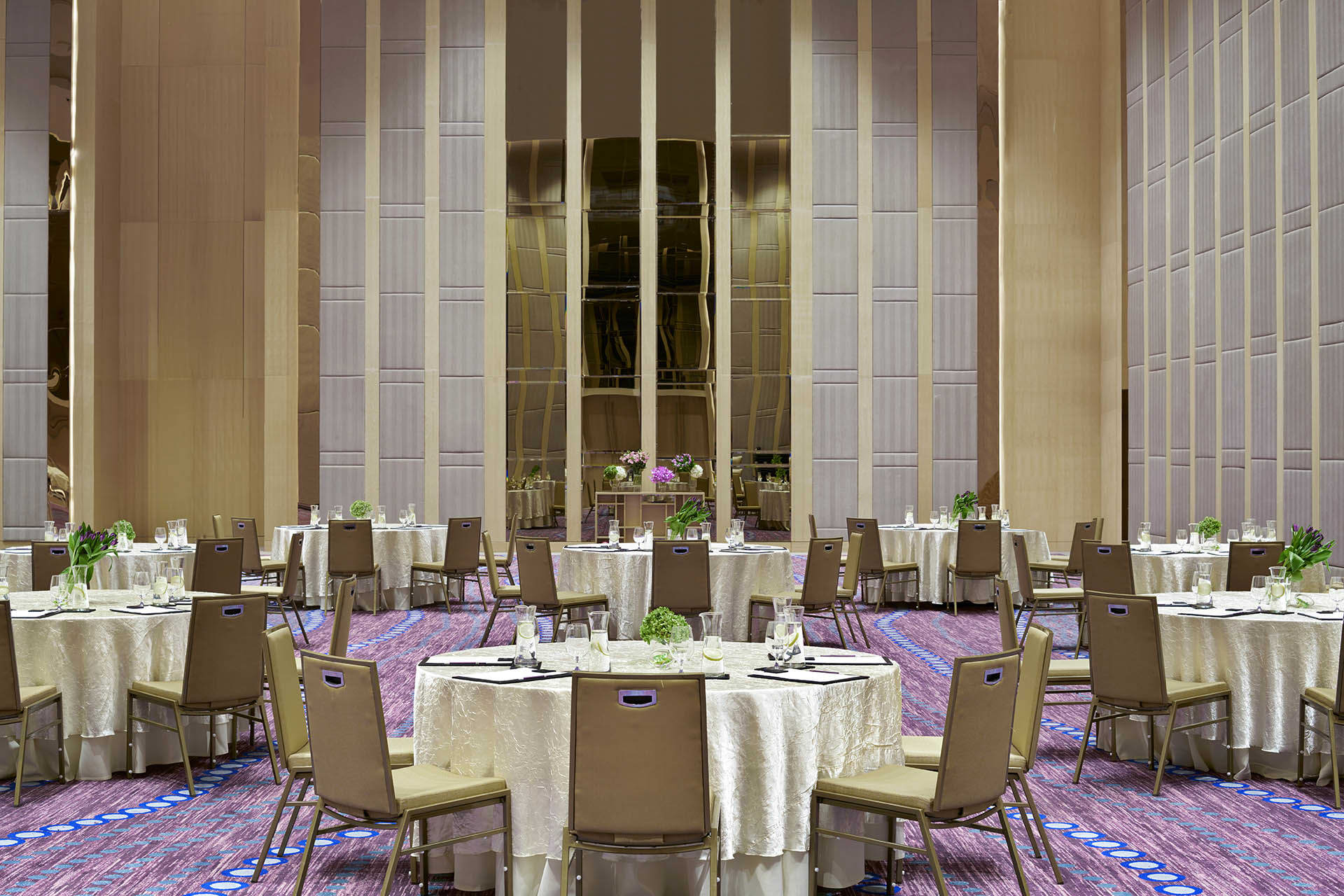 Interior of Banquet hall of AVANI Riverside