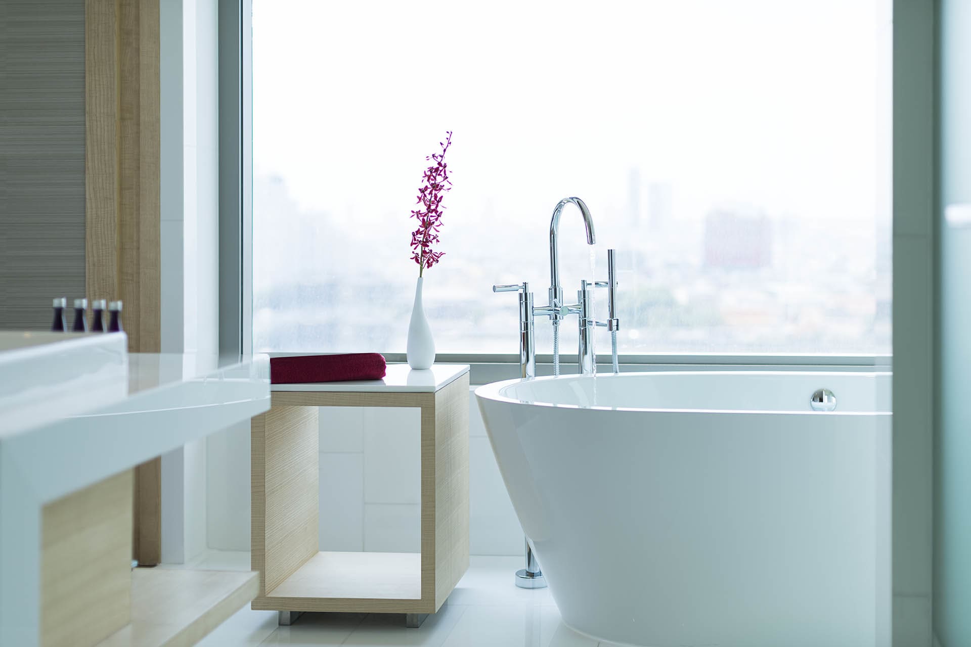 Interior of a Junior suite bathroom