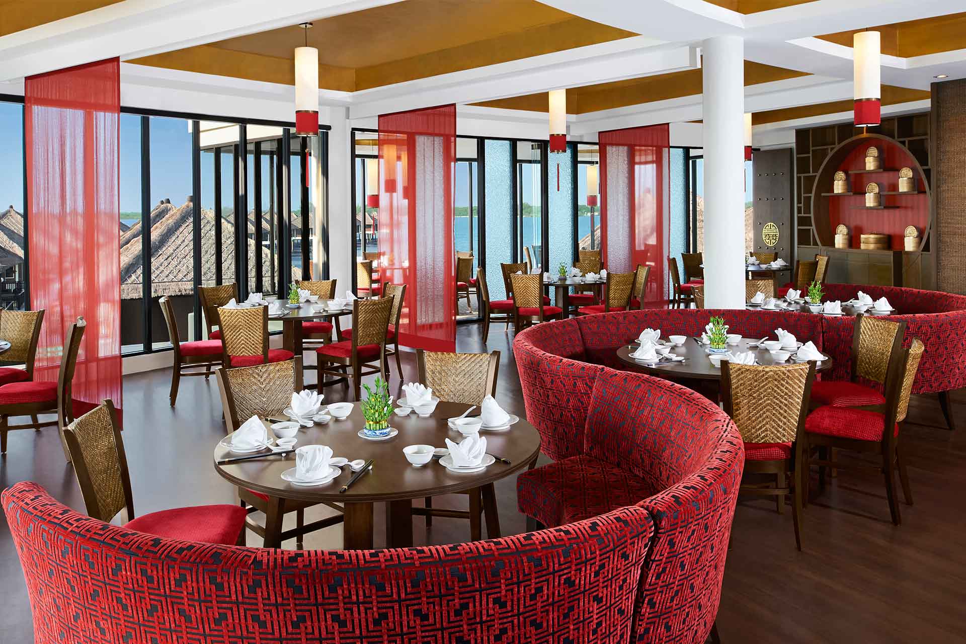 Interior of Hai Sang Lou Restaurant at AVANI Sepang