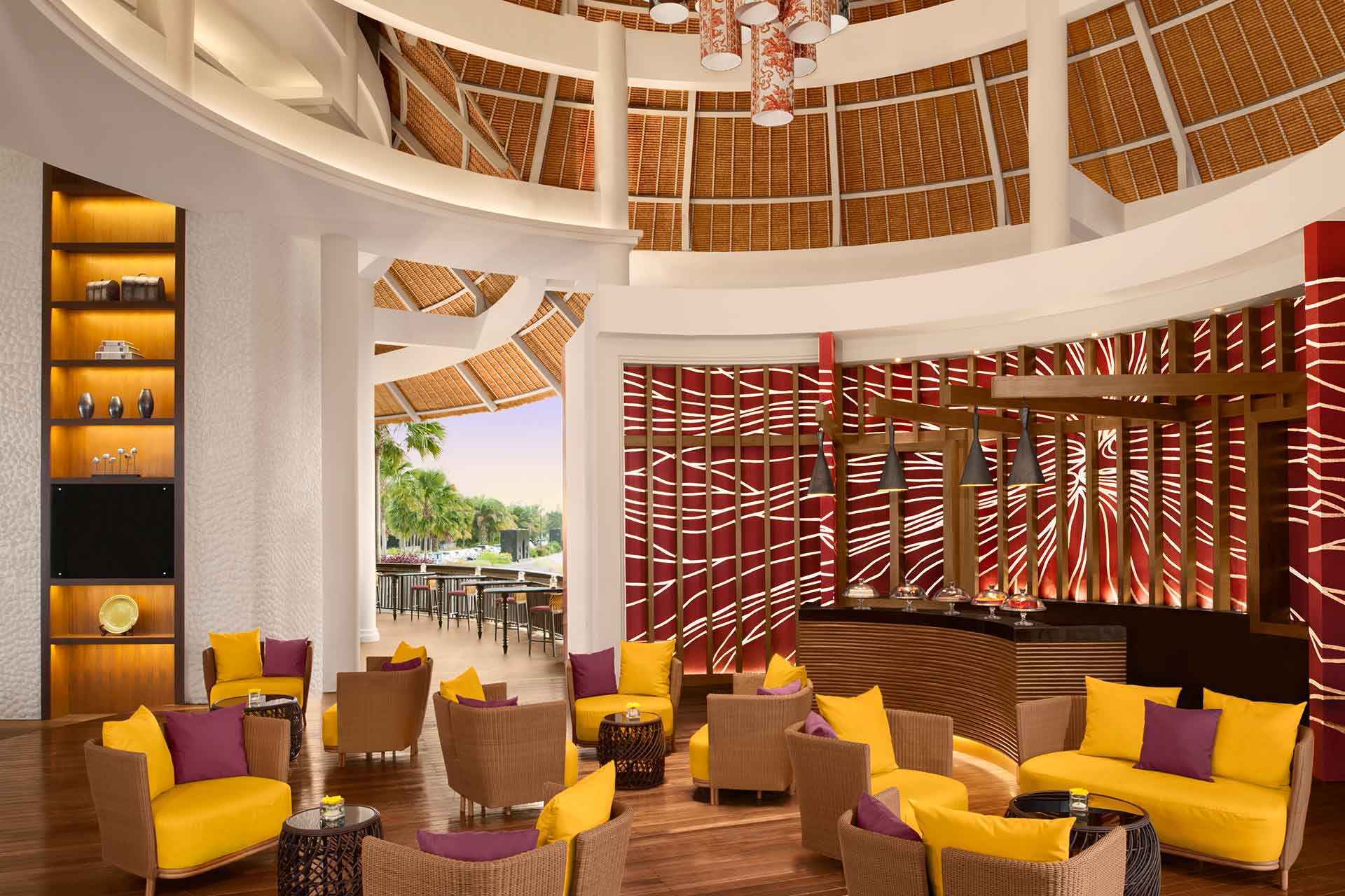 Interior of the lobby area