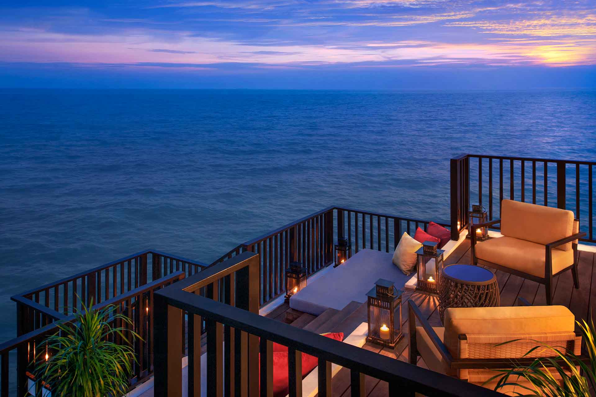 View from three bedroom villa balcony