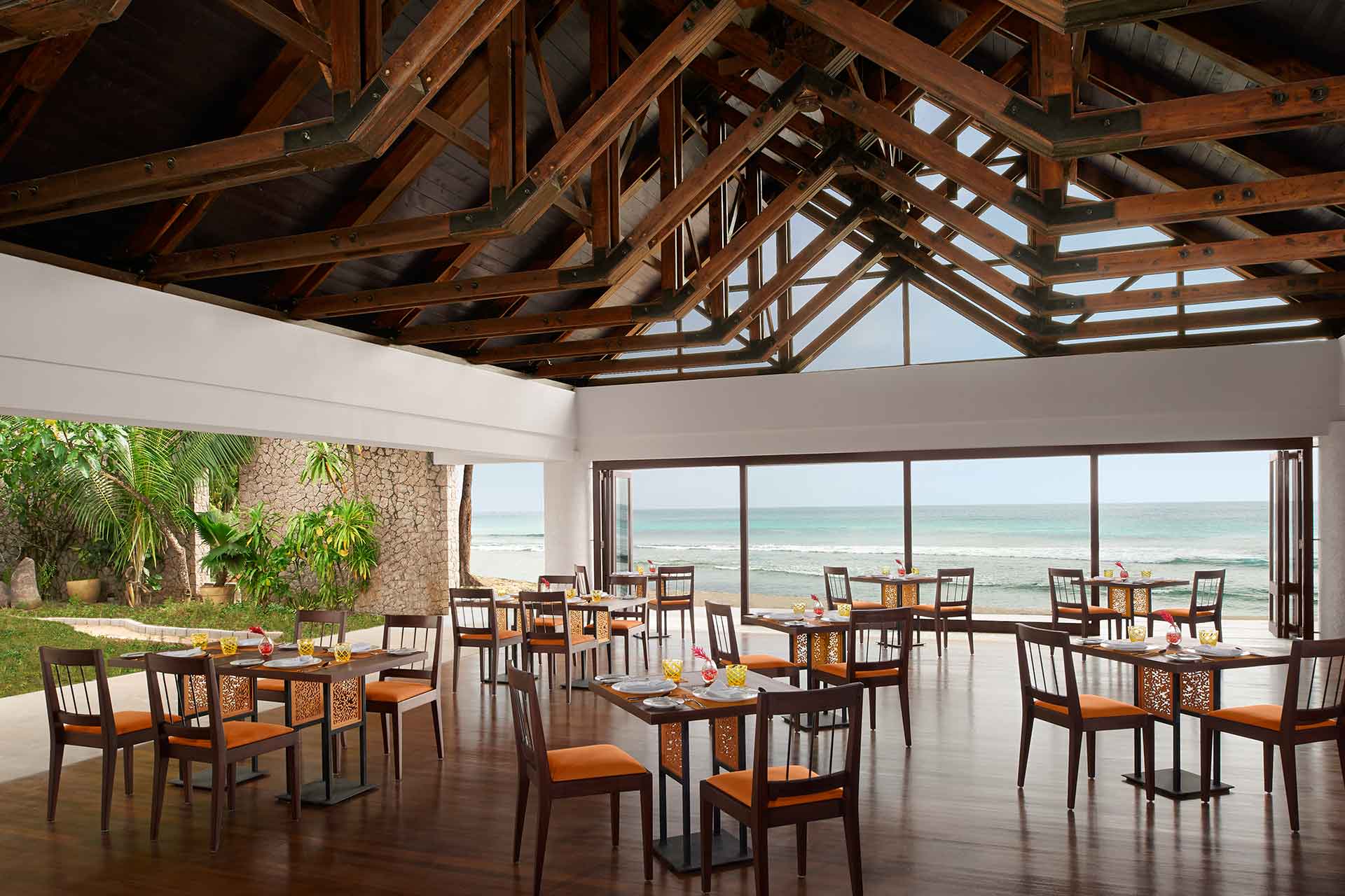 View of sea from Elements restaurant