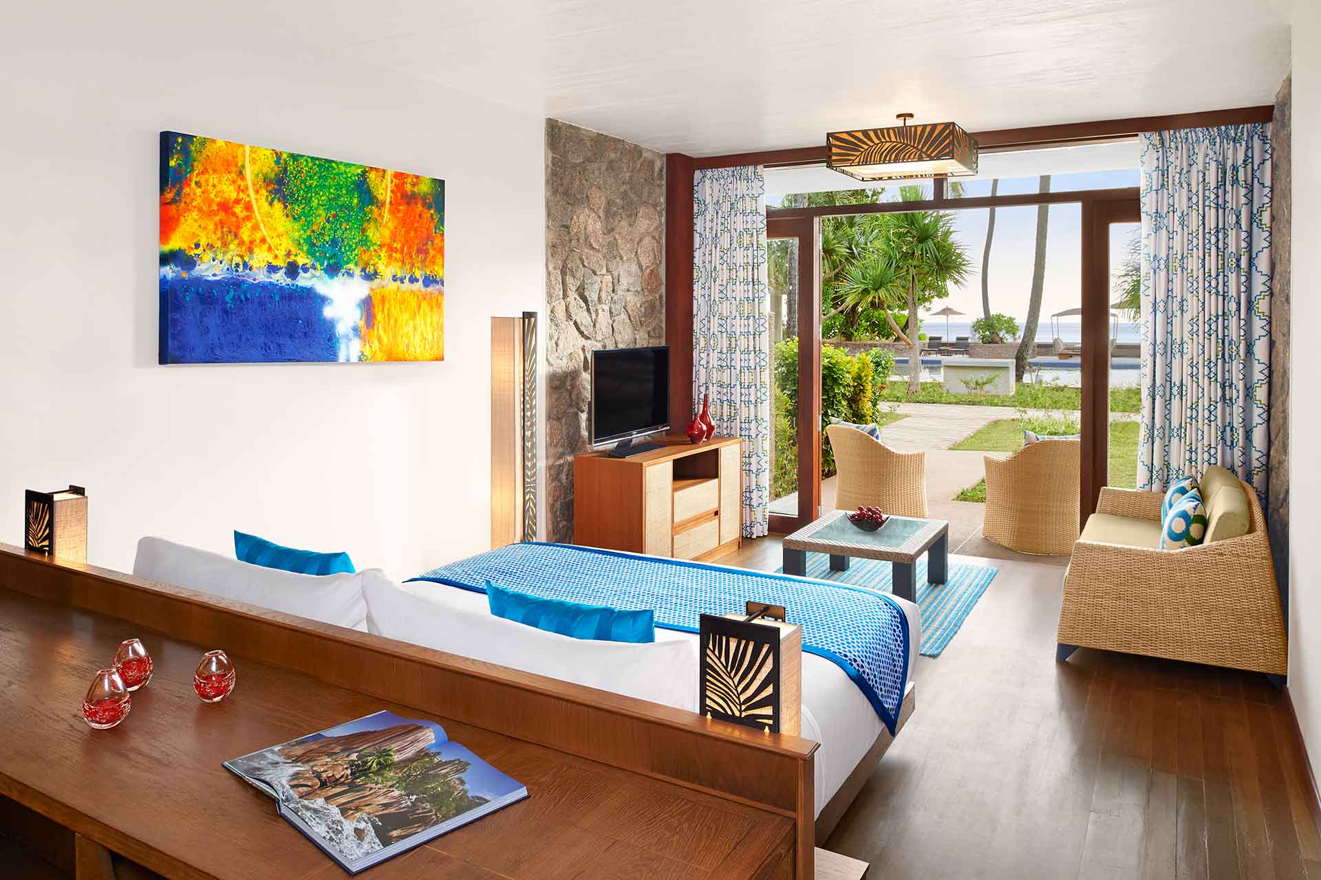 A Garden view room at Seychelles Beach Resort